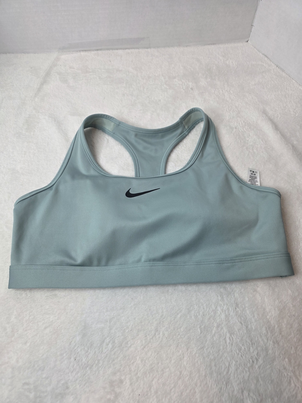 Nike Light Seafoam/Green Racerback Sports Bra
